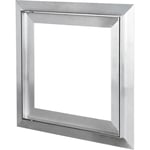 Duka inspektionslucka för gipsvägg, 200x200, aluminium