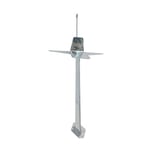 Stainless steel mast light tower, 730mm, 350mm AISI 304