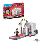 Playmobil 71335 Miraculous: Gabriel's Fashion Show, including Marinette, Adrien and Nadja, adventure with Ladybug, fun imaginative role play, diverse play sets suitable for children ages 4+