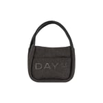 Day Woolen Xsmall Shopper, Brown Melange