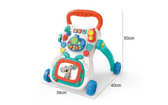 Baby Walker First Steps Activity Bouncer Musical Toys Car Along Toddlers