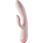 Dream Toys Vivre Coco vibrator med klitorisstimulator pink 19,3 cm