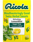 Ricola Citronmint Sockerfria Halstabletter 45 gram