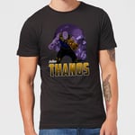 Avengers Thanos Men's T-Shirt - Black - XXL