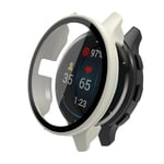 Garmin Venu 2S skall for smartklokke i herdet glass - Hvit