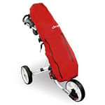 Clicgear Golf Bag Trolley Rain Cover, Red