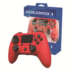 Wireless ps4 gamepad 6-axis Bluetooth game controller compatible with PS4/Android/PC computers (four colors optional),Red