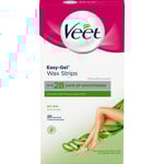 Veet Easy-Gel Wax Stripes Dry Skin 20st