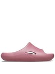 Crocs Mellow Recovery Slide Sandal- Cassis Pink, Pink, Size 5, Women