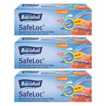 Bacofoil SafeLoc Double Seal Food & Freezer Bags Small 20pk x 3