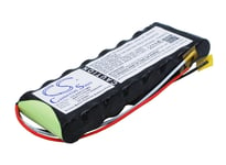 Batterie Ni-MH 9,6V 2500mAh / 24.0Wh type 120109, BATT/110109 pour Datex Ohmeda Pulse Oximeter Biox 3770, Pulse Oximeter Biox 3775