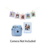 Instax Mini 12 Accessory Kit Bundle - For Instax Mini 12 Cameras - Pastel Blue