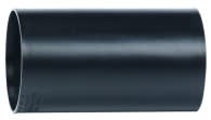 Hekaplast 63 mm PEH skarvhylsa för korrugerat kabelrör, svart