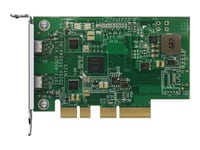 QNAP QXP-T32P - Adaptateur Thunderbolt - PCIe 3.0 x4 profil bas - Thunderbolt 3 x 2 - pour QNAP TVS-h1288X, TVS-H1688X