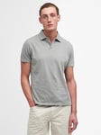 Barbour Stripe Short Sleeve Tailored Fit Polo Shirt - Grey, Grey, Size 3Xl, Men