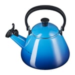 Le Creuset Kone kettle with whistle Azure blue
