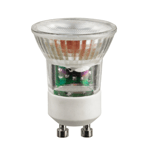 Ledlampa GU10 (Mini)250lm 3W (25W) 39gr. Spridningsvinkel 2700K (Varmvit)Dimbar