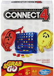 Hasbro Family Gaming - Grab And Go Connect 4 - TRAVEL Game - Brand New ✅