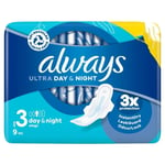 Always Ultra Day & Night Pads (S3) Wings x 9s × 28(252 Pads)