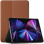 Forefront Cases Cover for iPad Pro 11 2021 - Protective Apple iPad Pro 11 Case Stand - Brown - Slim & Light, Smart Auto Sleep-Wake, iPad Pro 11-inch 2021 (3rd Generation) Case, Cover