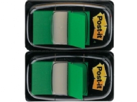 Post-it® Index medium flagga, i dubbelförpackning, grönt, 50 ark