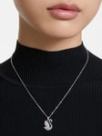 Swarovski Halsband Iconic Swan - Silver 5647872 Silverfärgad halsband med kristaller och svansymbol