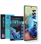 2x For Samsung Galaxy A51 TEMPERED GLASS Clear Screen LCD Protector Guard Cover