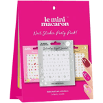 Le Mini Macaron Nail Art Stickers - Party Pack (3 pack) (Limited Edition)