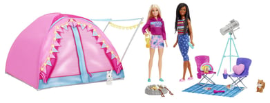 Barbie Let's Go Camping Tent Playset