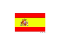 Flagga Spanien, 90 x 150