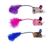 Kattleksak Glamour Möss 3-pack