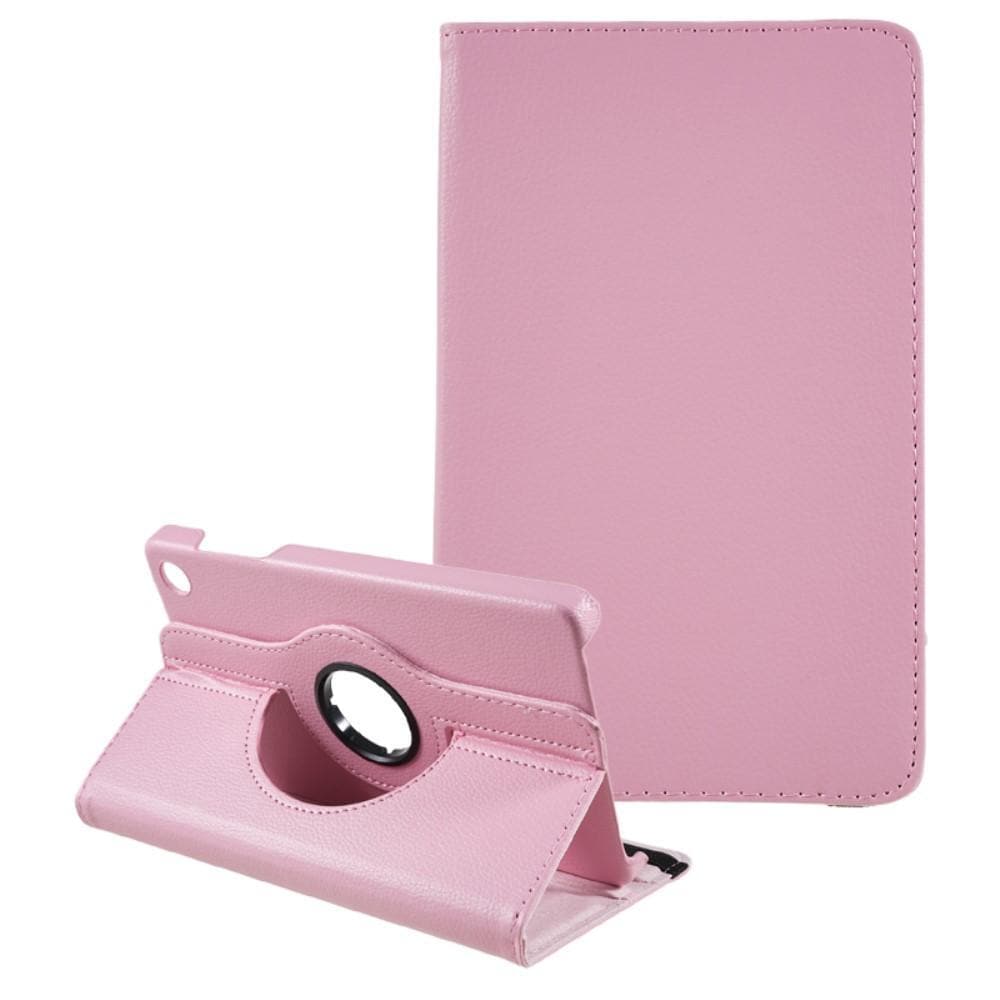 SKALO Lenovo Tab M8 Gen 4 360 Litchi Fodral - Rosa