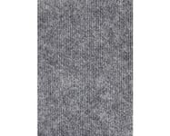 Heltäckningsmatta Rips Messina grå 400cm bred (metervara)