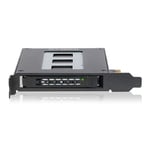 ICY DOCK ToughArmor MB839SP-B - Carte PCI Express avec rack pour HDD/SSD 2.5" SATA 6 Gb/s ( Catégorie : Carte contrôleur )