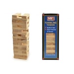 New Wooden Tumbling Stacking Tower Blocks like Jenga Board Game Family Party Fun