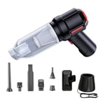 Csparkv - Mini Souflette électrique air comprimé: portabilité Handheld Cordless Vacuum Cleaner dépoussiérant et aspirateur pc, depoussierant Voiture,