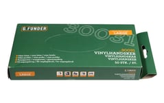 Vinylhansker str. L (50 stk)