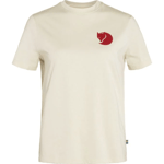 Fjällräven Fox Boxy Logo Tee, T-skjorte dame Chalk White F87153-113 M 2023