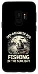 Galaxy S9 Dad Daughter Duo Fishing In The Sunlight Fisherman Angler Case