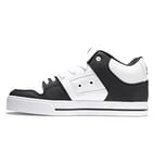 DC Shoes Homme Pure Basket, White/Black/White, 46.5 EU