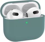Vihreä Apple AirPods 3 Case silikonisuojakotelo AirPods 3:lle