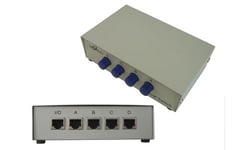 KALEA-INFORMATIQUE Boitier de partage switch Ethernet 4+1 ports, vitesse 10 100 1000Mbps