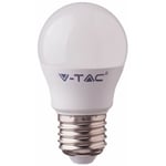 V-tac - Ampoule led E27 5W G45 Compatible avec Google Home et Amazon Alexa Via App Smart rgb et 3-en-1 Dimmable
