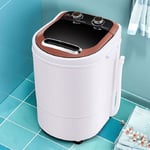 3kg White Portable Washing Machine Compact Mini Laundry Washer Baby Lingerie