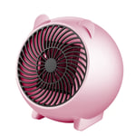 ToDIDAF Winter Quick-heat High-efficiency Office Convenient Mini Heater Home Portable Fast Heating Electric Fan Desktop Heaters Space Air Warmer Hand Foot Warmer Pink/Blue/White