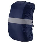65-75L Waterproof Backpack Rain Cover with Reflective Strap XL Dark Blue