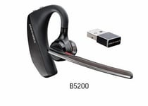 Poly Voyager 5200 UC Bluetooth headset-system inkl. BT-600 för alla miljöer