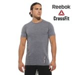 Reebok Crossfit Mens Tribl Crew Tee Shirt Training Top Fitness Gym Free Post