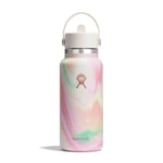 Hydro Flask 32 Oz Wide Mouth Flex Straw Cap Limited Edition - Bouteille isotherme Sugar Rush 32 oz (946 ml)
