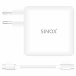 Sinox 45W USB-C Lader Til PC og MacBook - Strømforsyning (SXP3045)